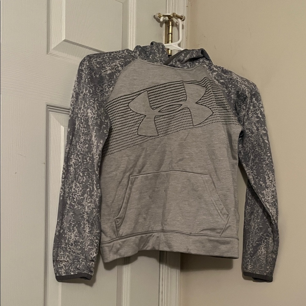 Under Armour Gray Patterned Hoodie